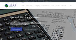 Desktop Screenshot of bbg.com.br