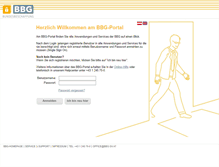 Tablet Screenshot of portal.bbg.gv.at